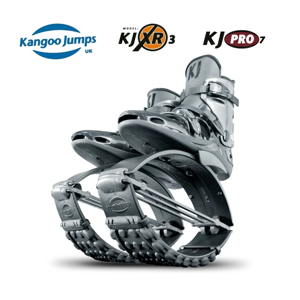 Kangoo Jumps KJ XR3/PRO Black/Grey Rebound Shoes