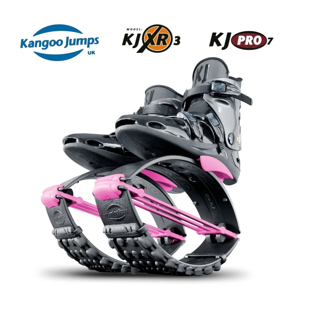 Kangoo Jumps KJ XR3/PRO Black/Pink Rebound Shoes