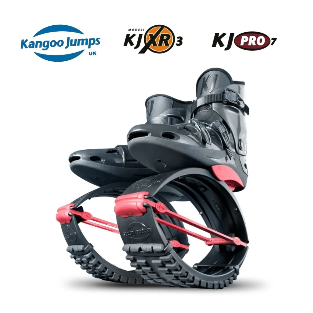 Kangoo Jumps KJ XR3/PRO Black/Red Rebound Shoes