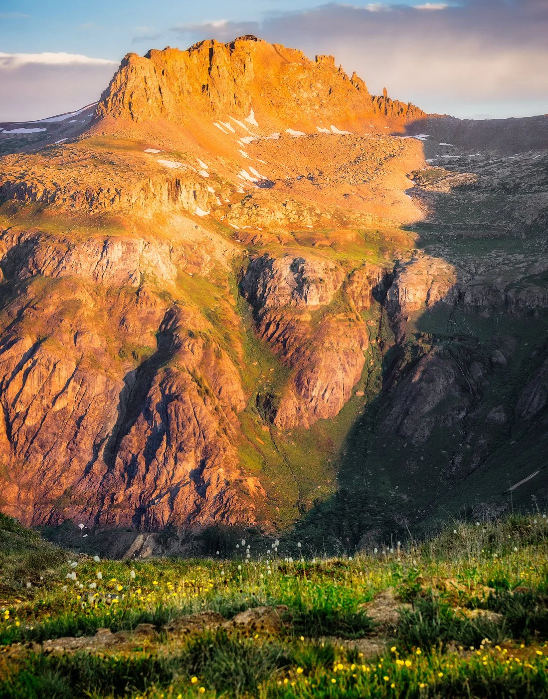 A part of Porphyry Basin from my campsite at US Basin