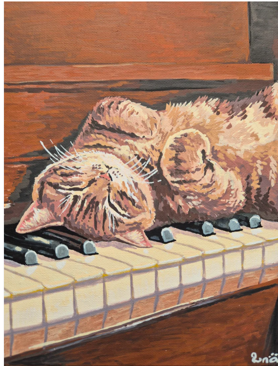 Purrfect Harmony | Original Art