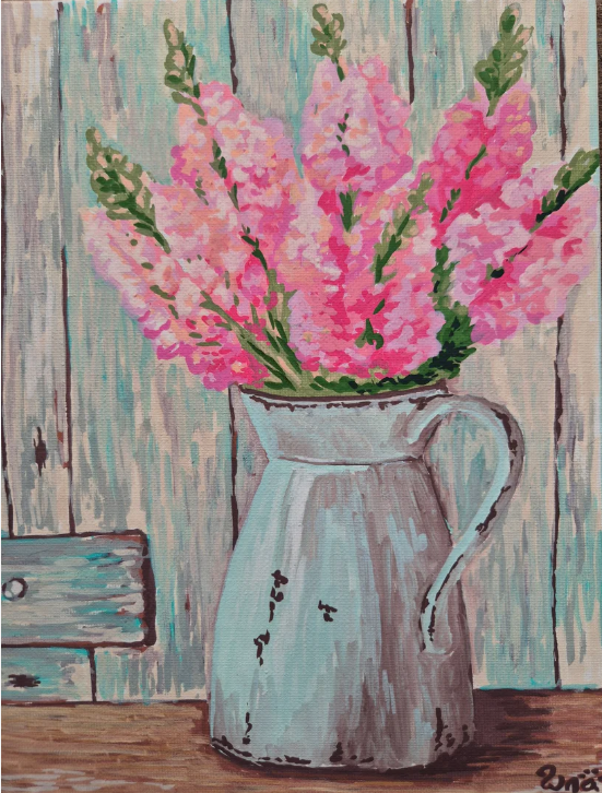 Rustic Pink | Original Art
