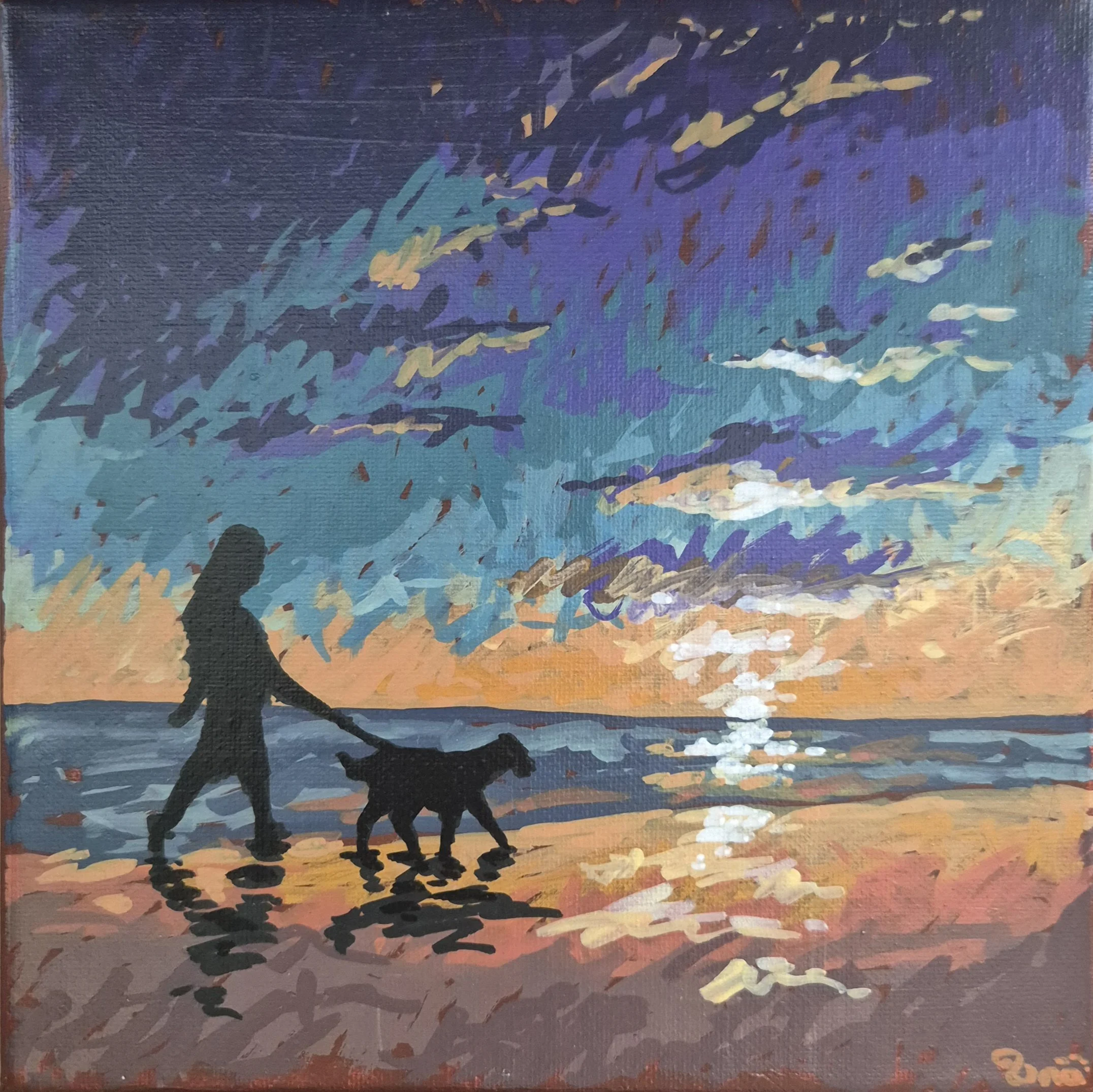 Beach Walkies | Original Art