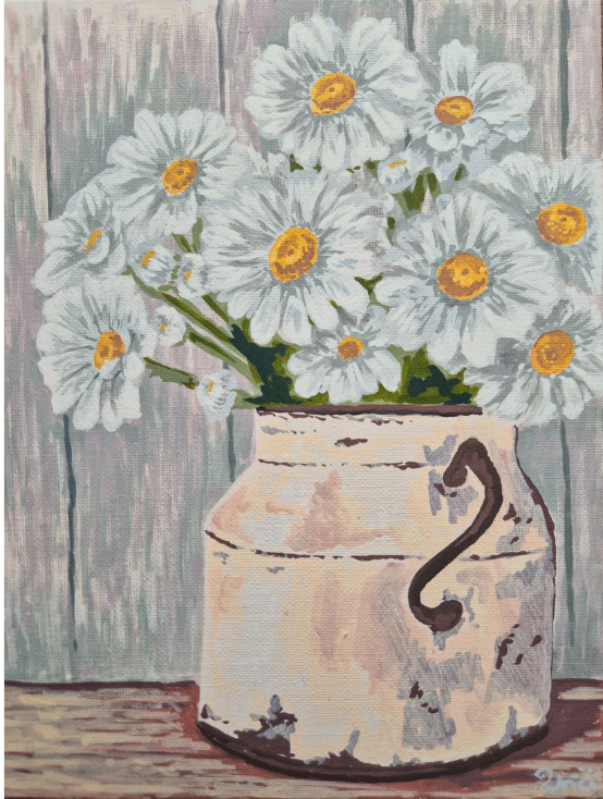 Rustic White | Original Art