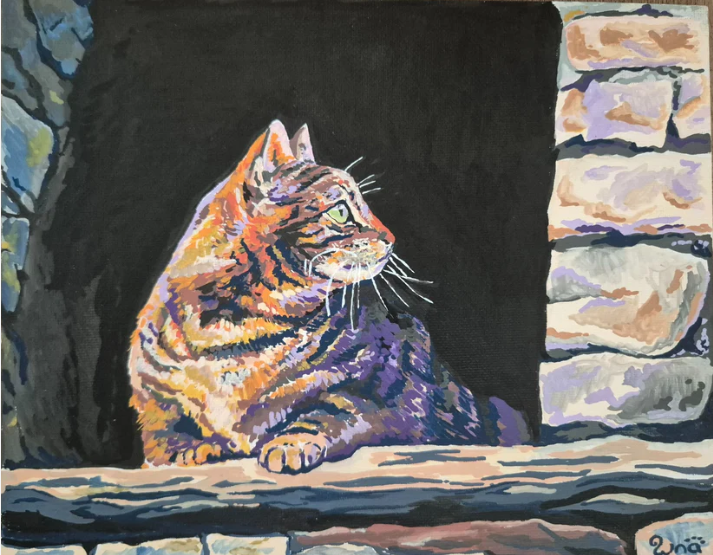 Caught in the Light | Original Art