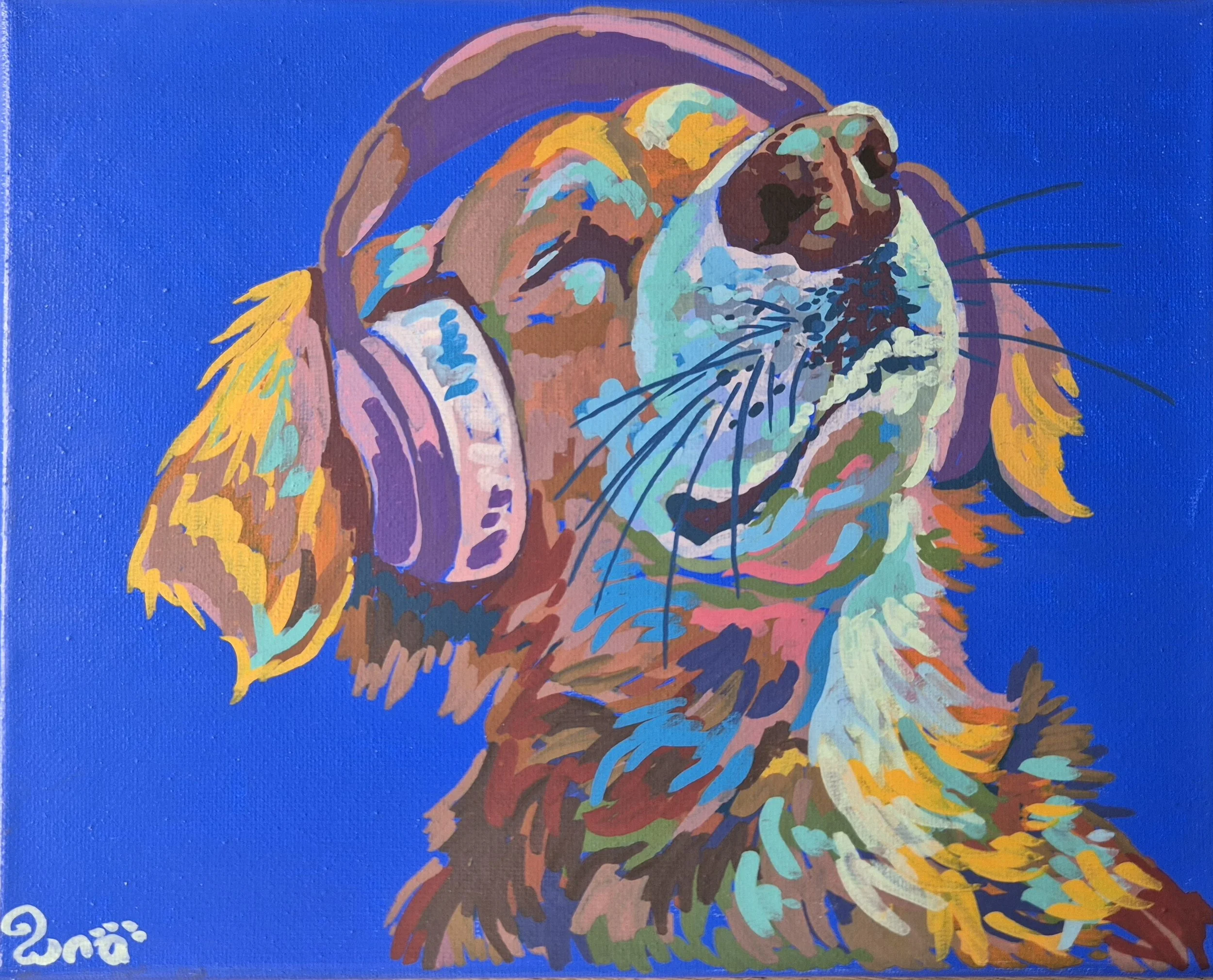 Paws the Music | Original Art