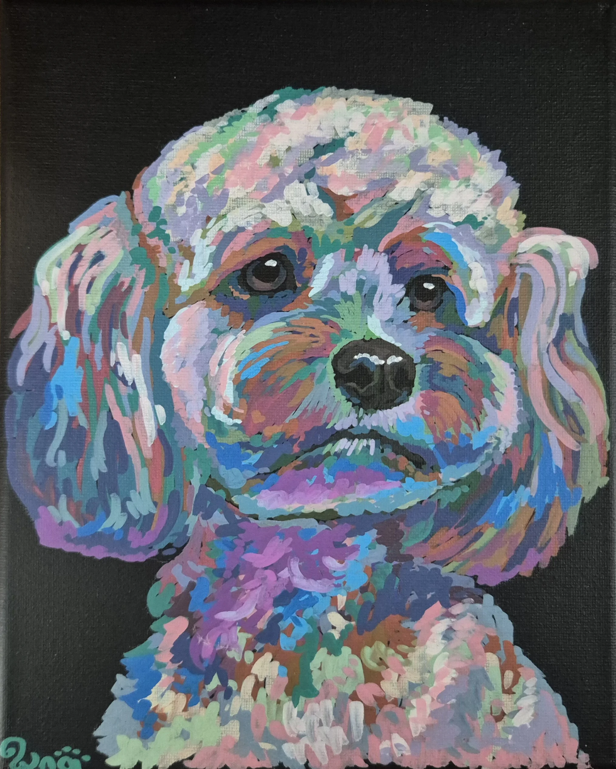 Victorian Poodle | Original Art