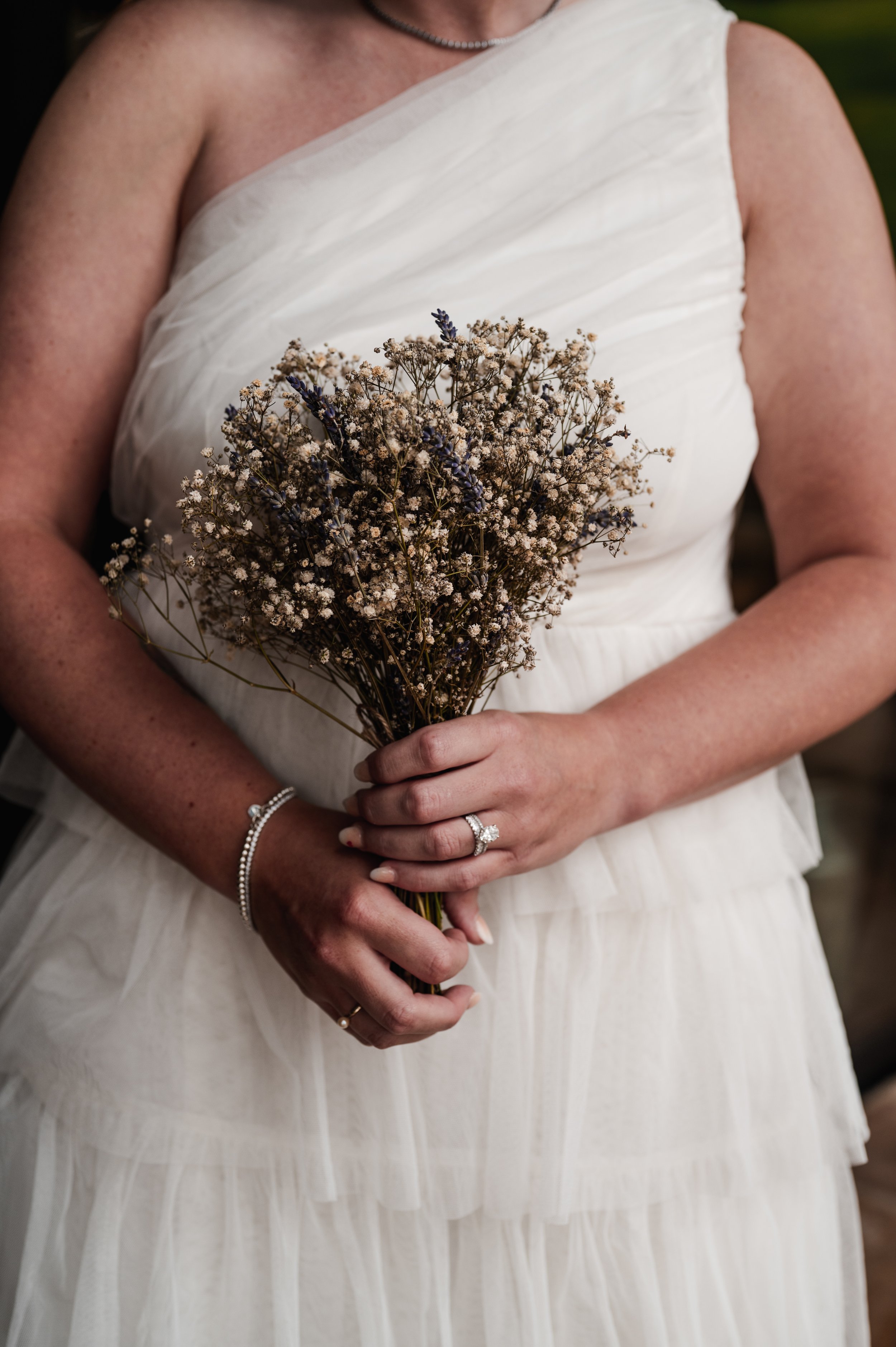Bride holding 