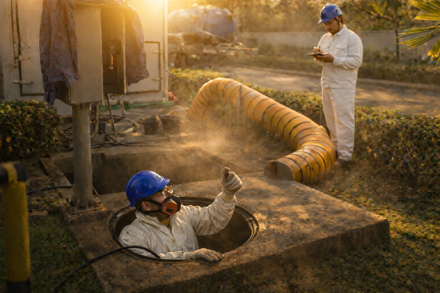 Underground Tank Cleaning