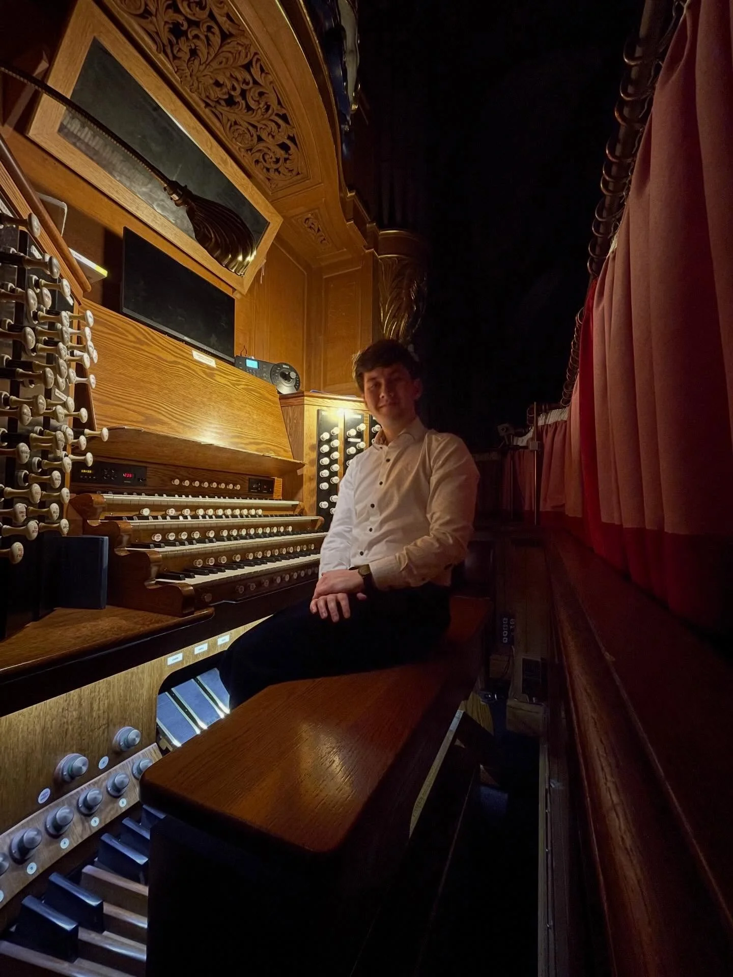 Organ at Temple Church London. It was a pleasure to perform a recital there last Wednesday, 11th of February. #organ #london #organist #templechurch