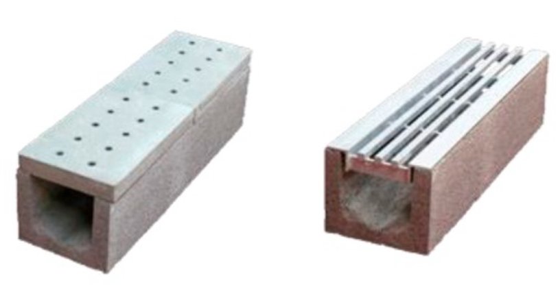 Abdeckungen für Kanal