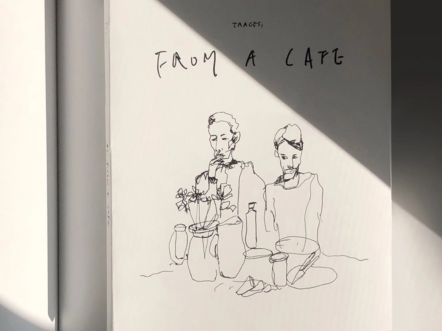 From a cafe
