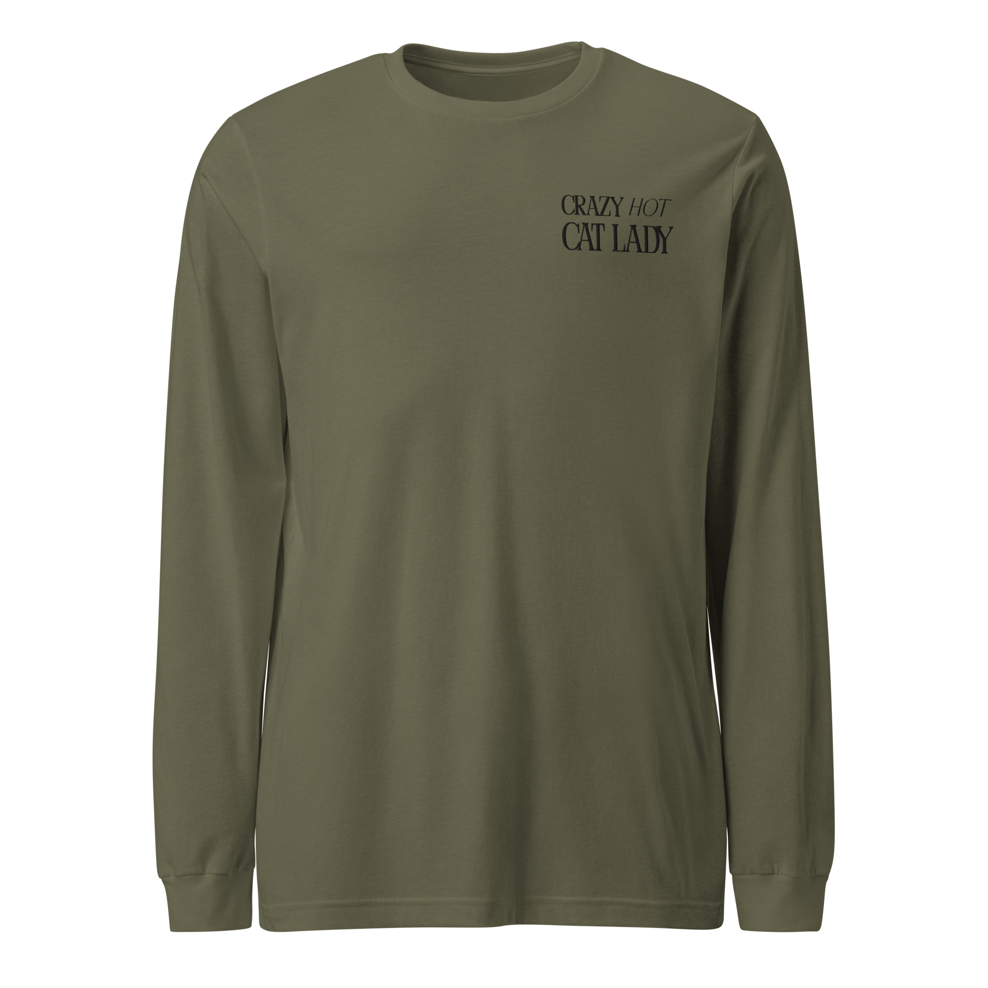 unisex-long-sleeve-tee-military-green-front-697667f1bedf5.png