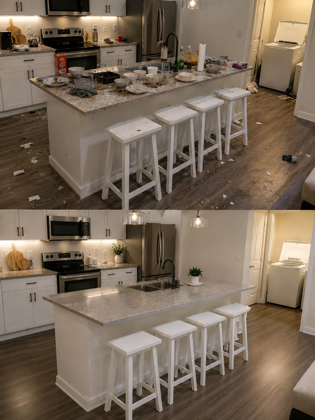 Before and After kitchen bench clean.png