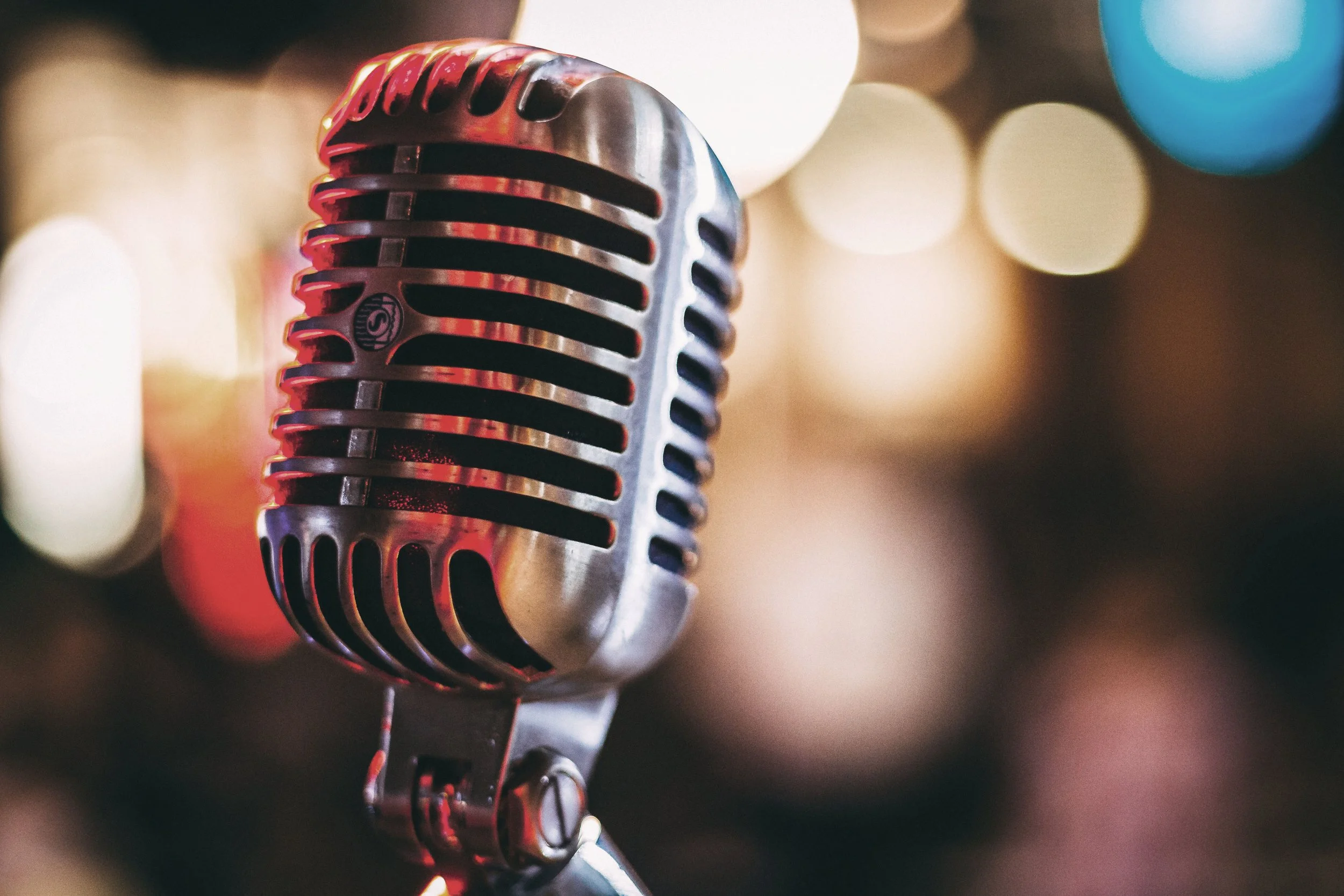 Microphone. Photo by israel palacio on Unsplash