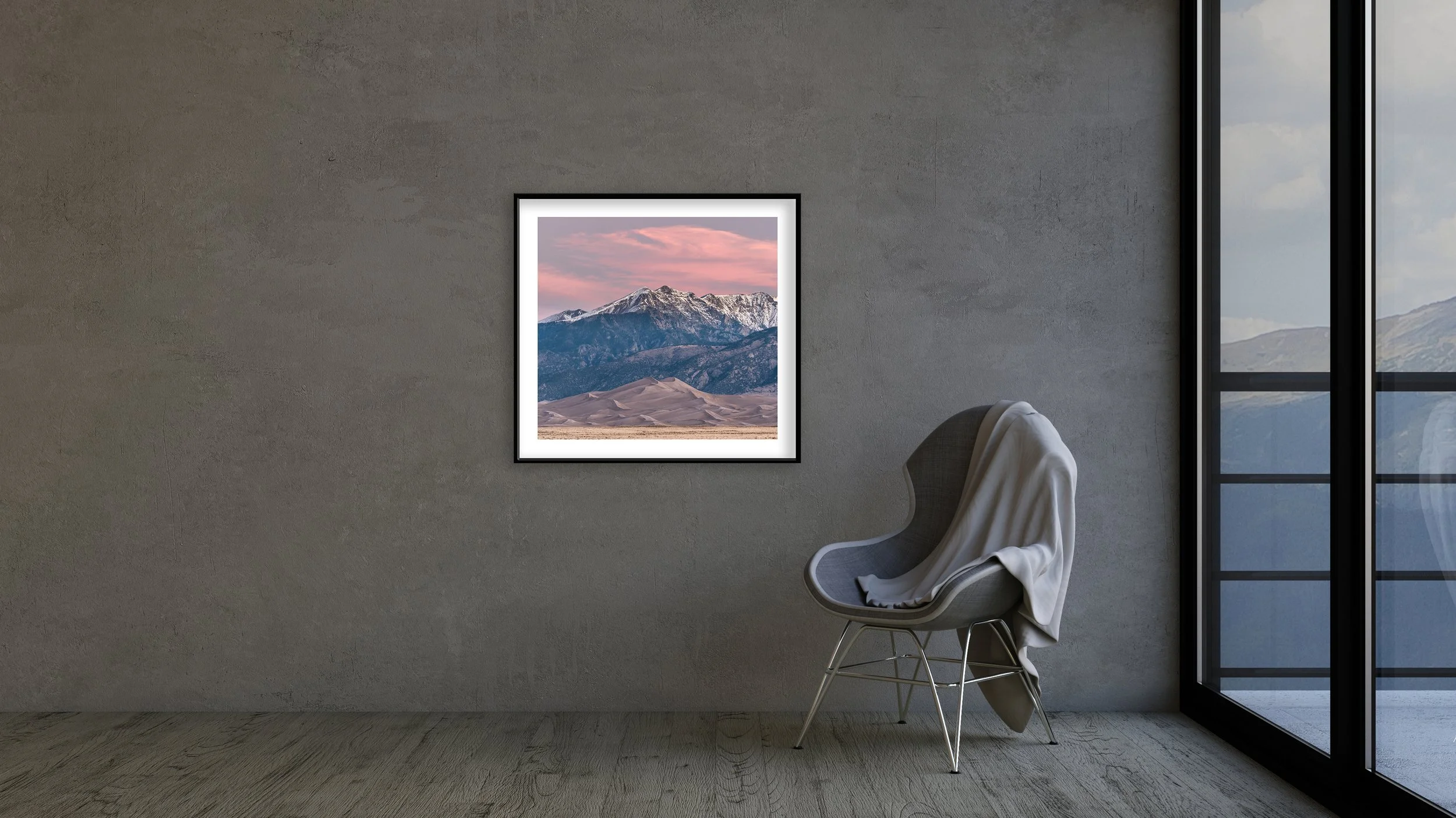 Contemporar Empt Room and Chair Colorado Sand Dune.jpg