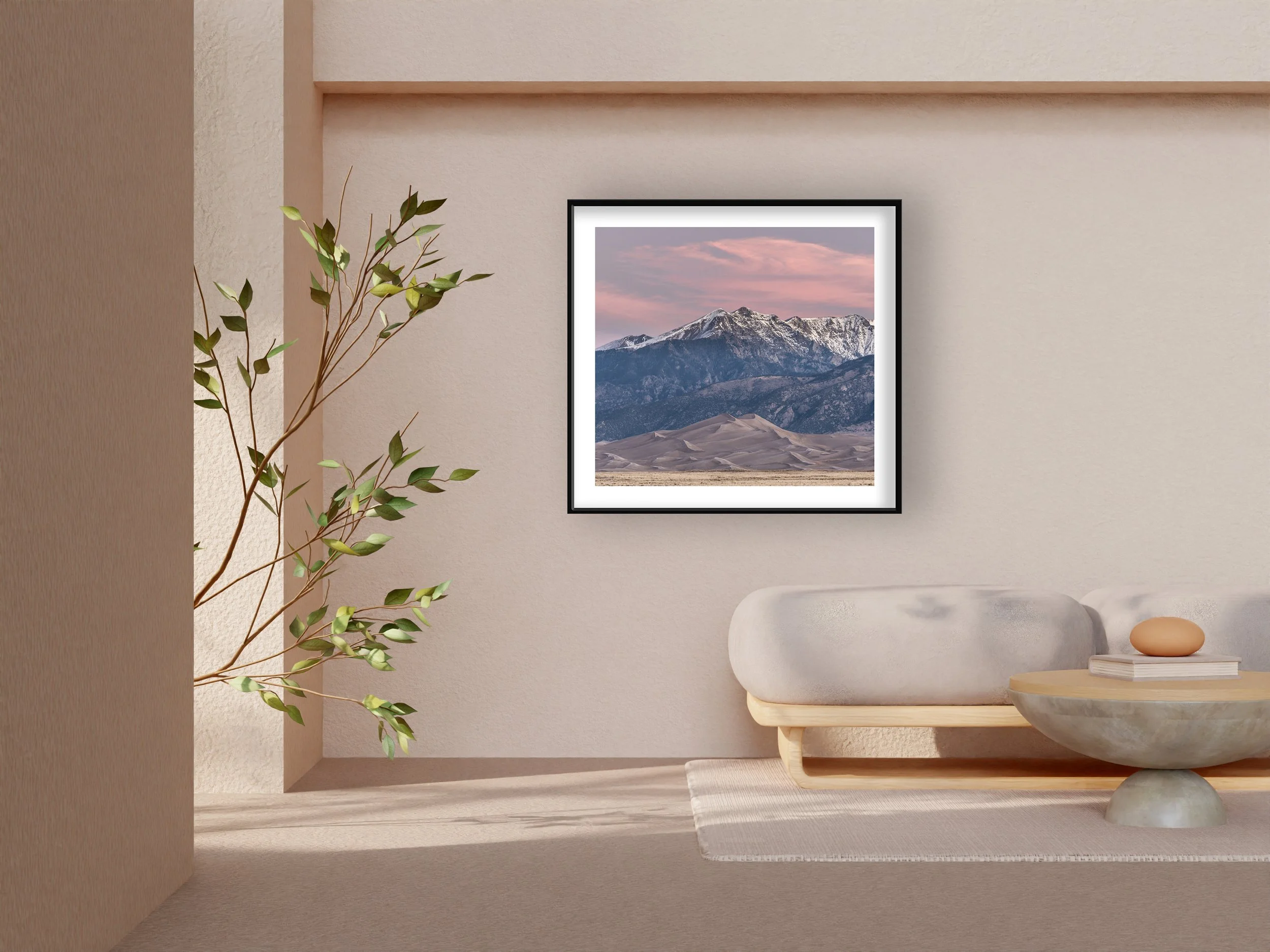 Minimalist Beige Hallway Colorado Sand Dune.jpg