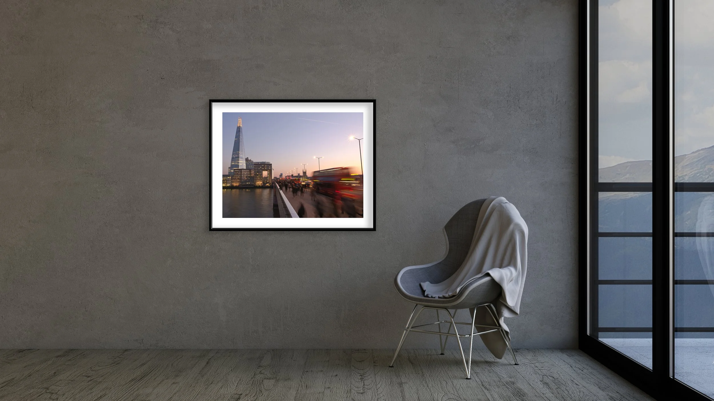 Contemporar Empt Room and Chair London Bridge.jpg