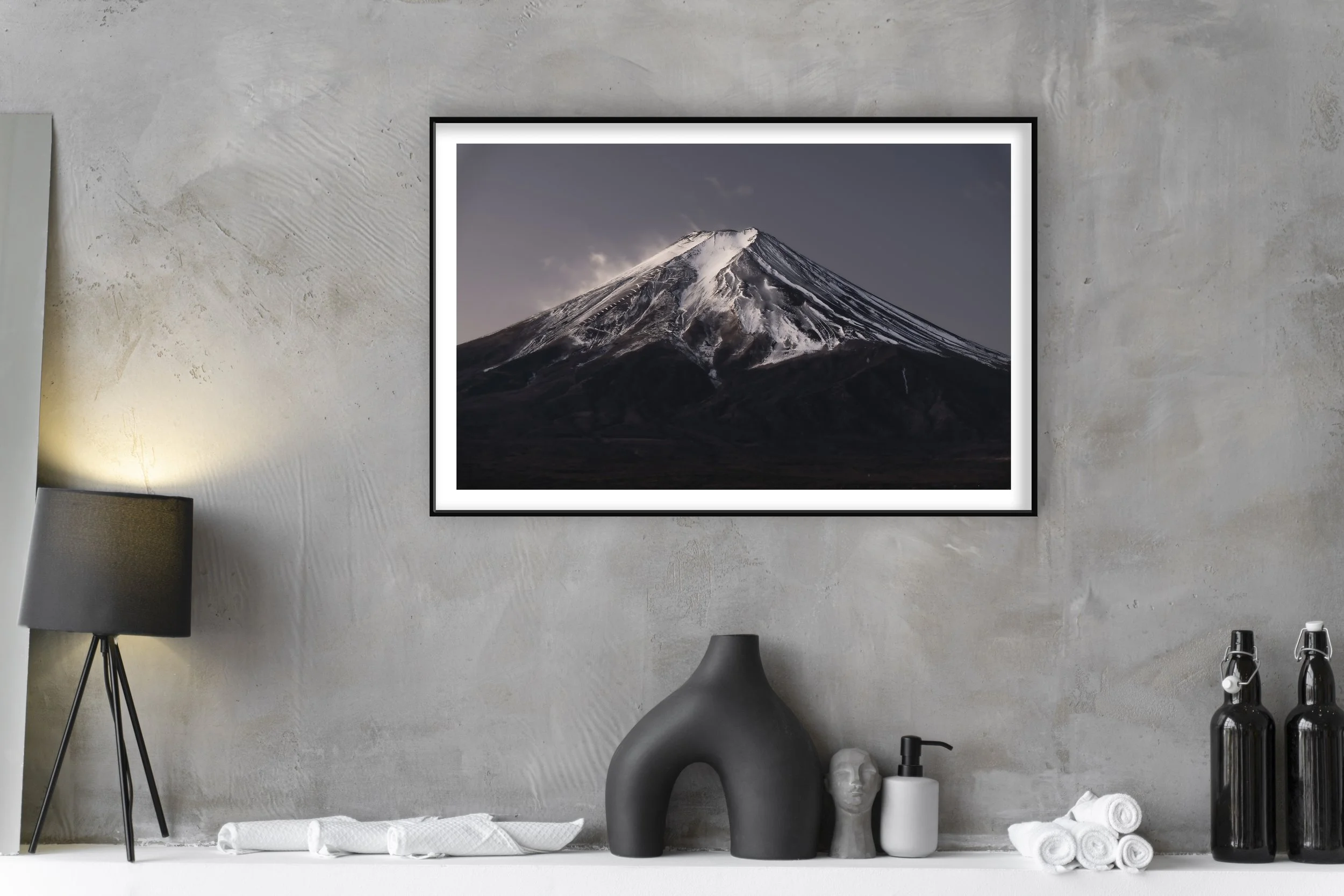 Minimal Gey Shelf Mount Fuji.jpg