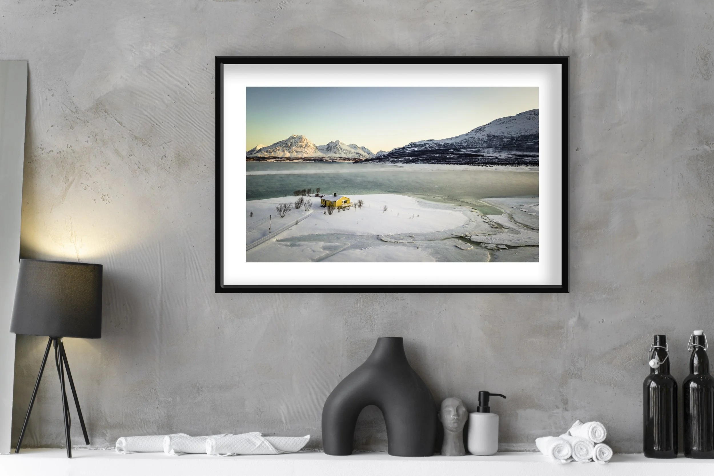 Minimal Gey Shelf Norway Cabin.jpg