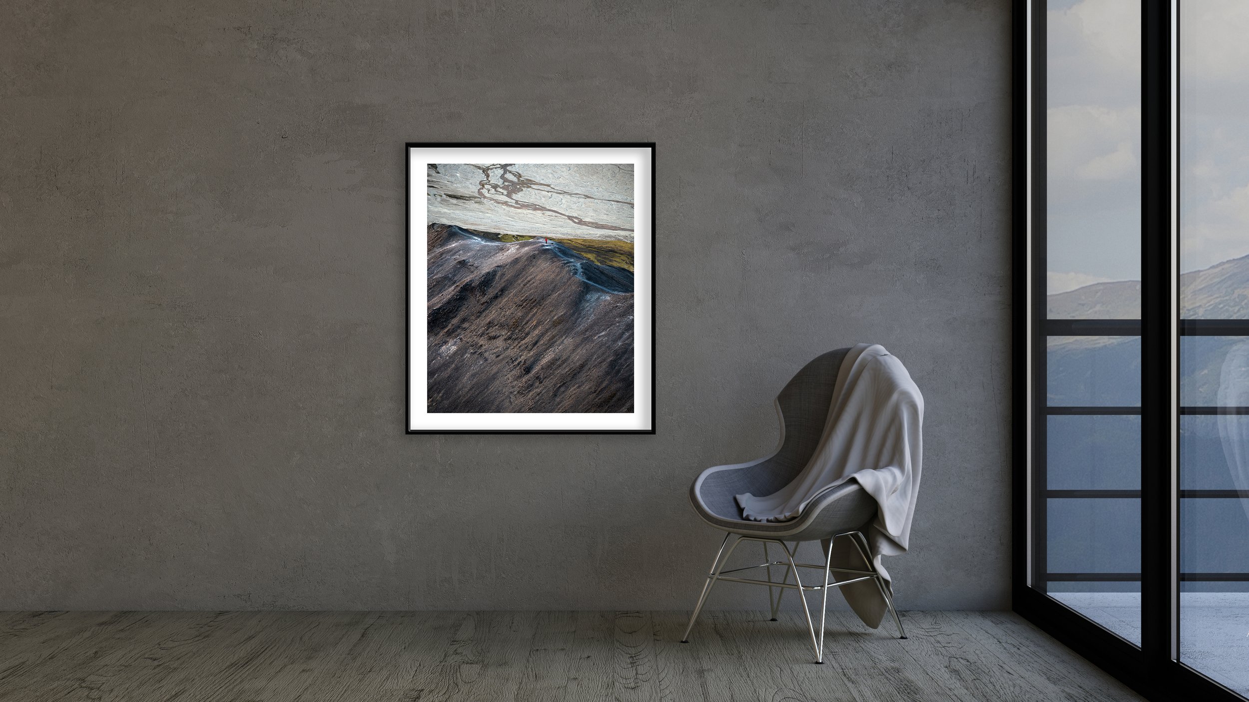 Contemporar Empt Room and Chair Iceland Photographer.jpg