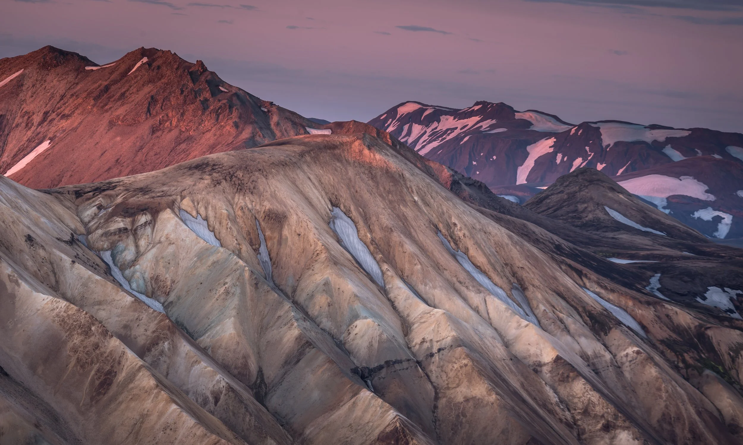 Ridges of Landmannalaugar, Iceland
