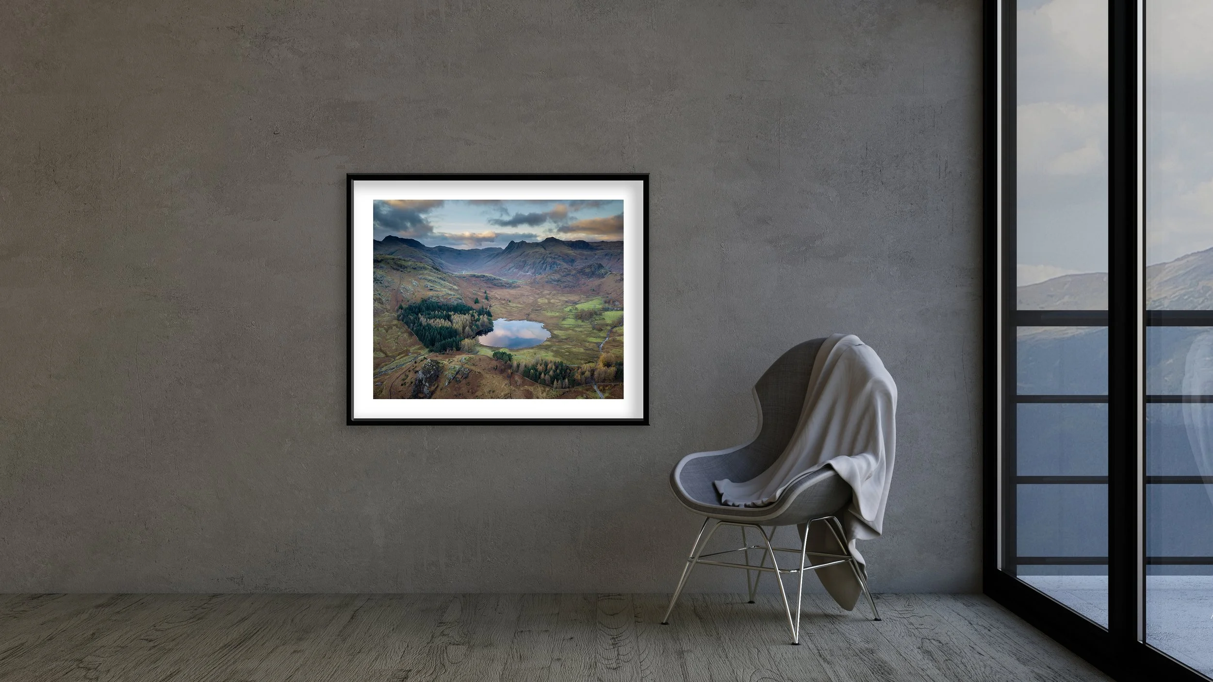 Contemporar Empt Room and Chair Lake District.jpg