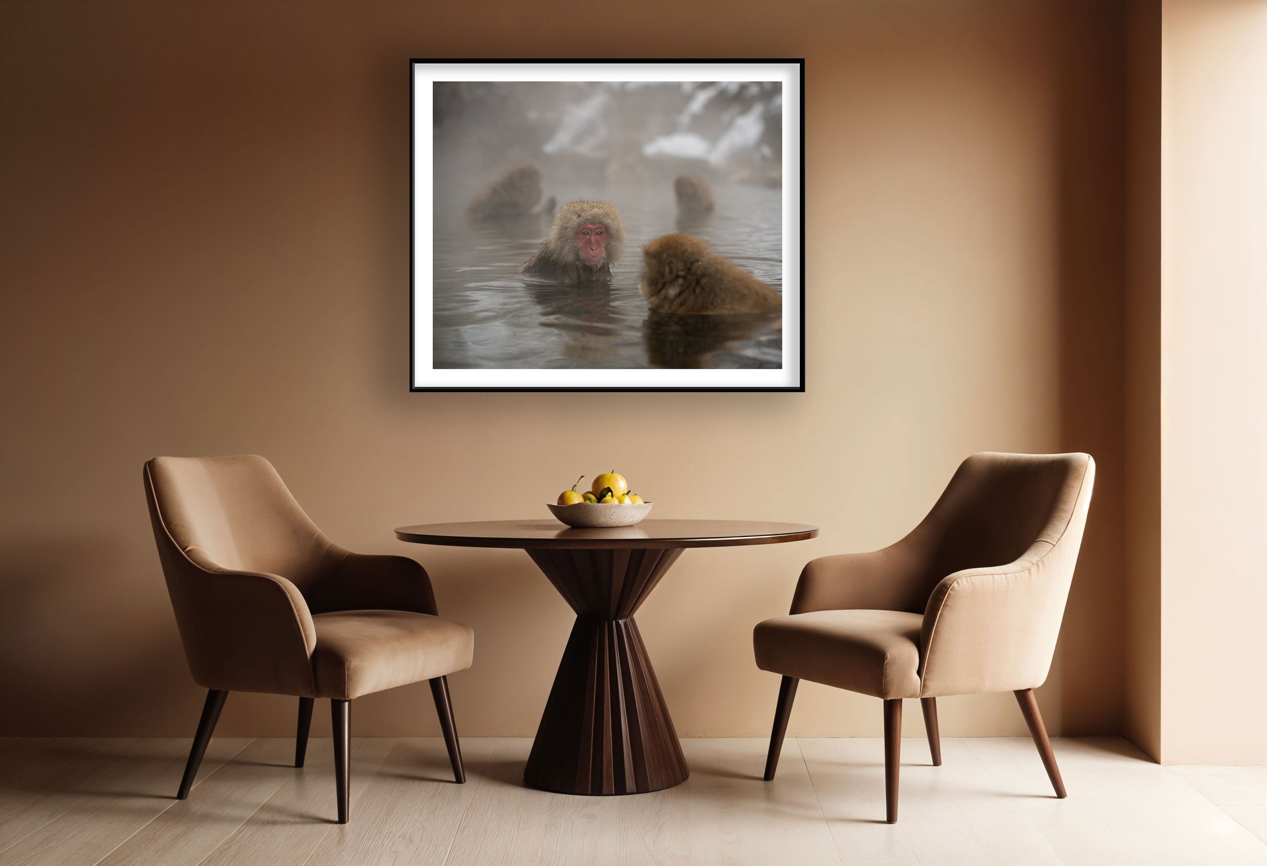 Modern Dining Brown Japan Monkey 1.jpg