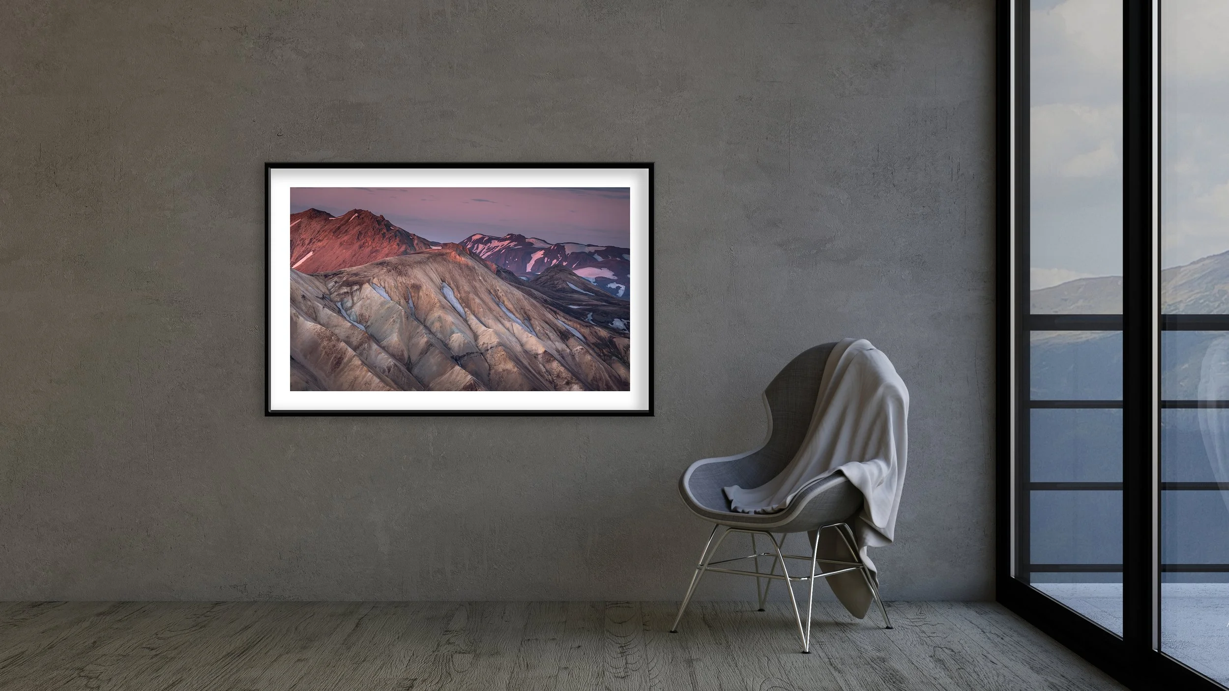 Contemporar Empt Room and Chair Iceland Landman.jpg