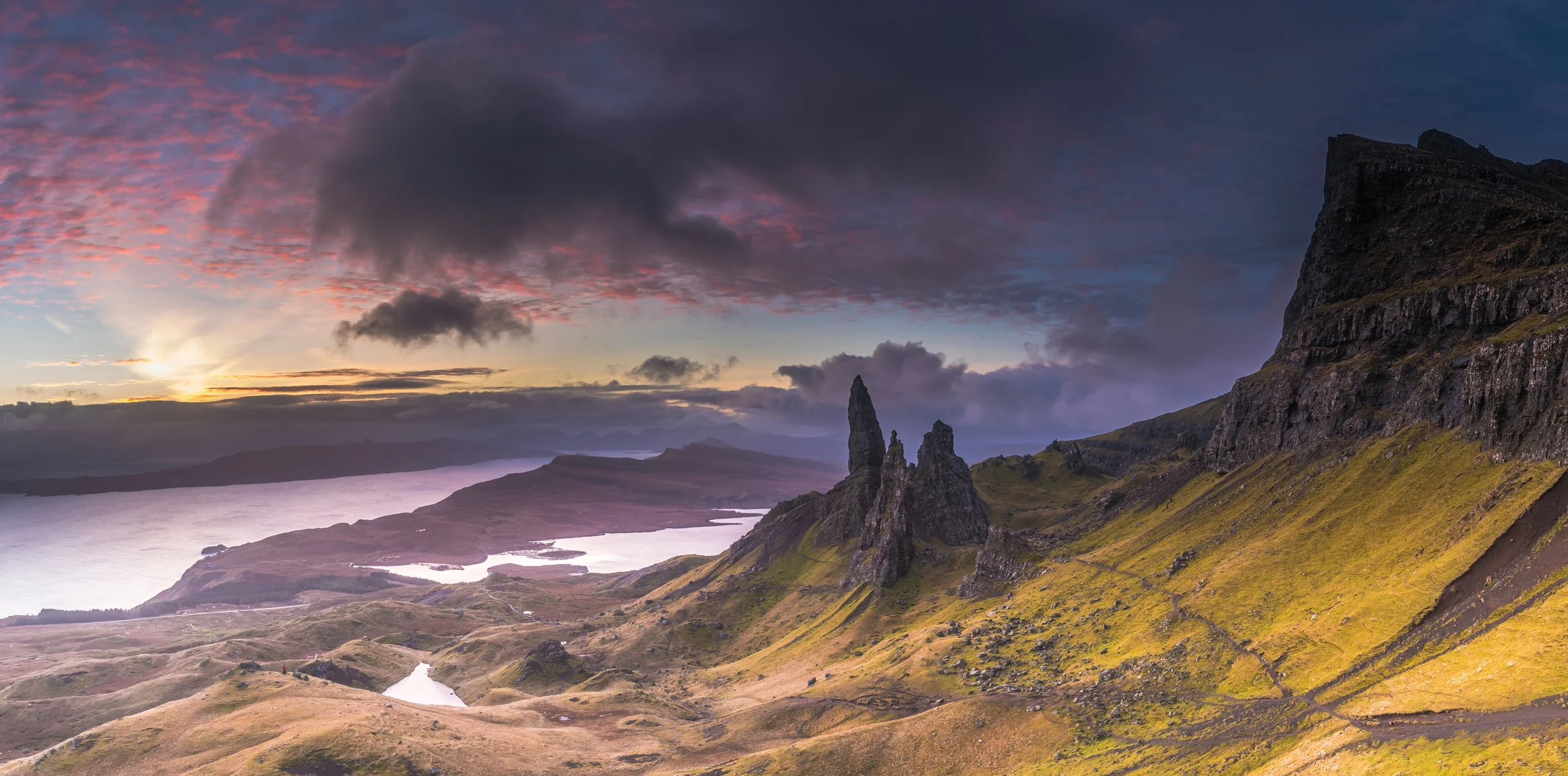 Sunrise at the Old Man of Storr, Isle of Skye