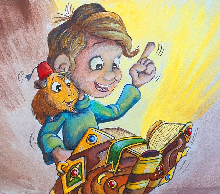 Another storybook concept.. to be revealed soon! Abracadabra! (pencil and watercolour)
