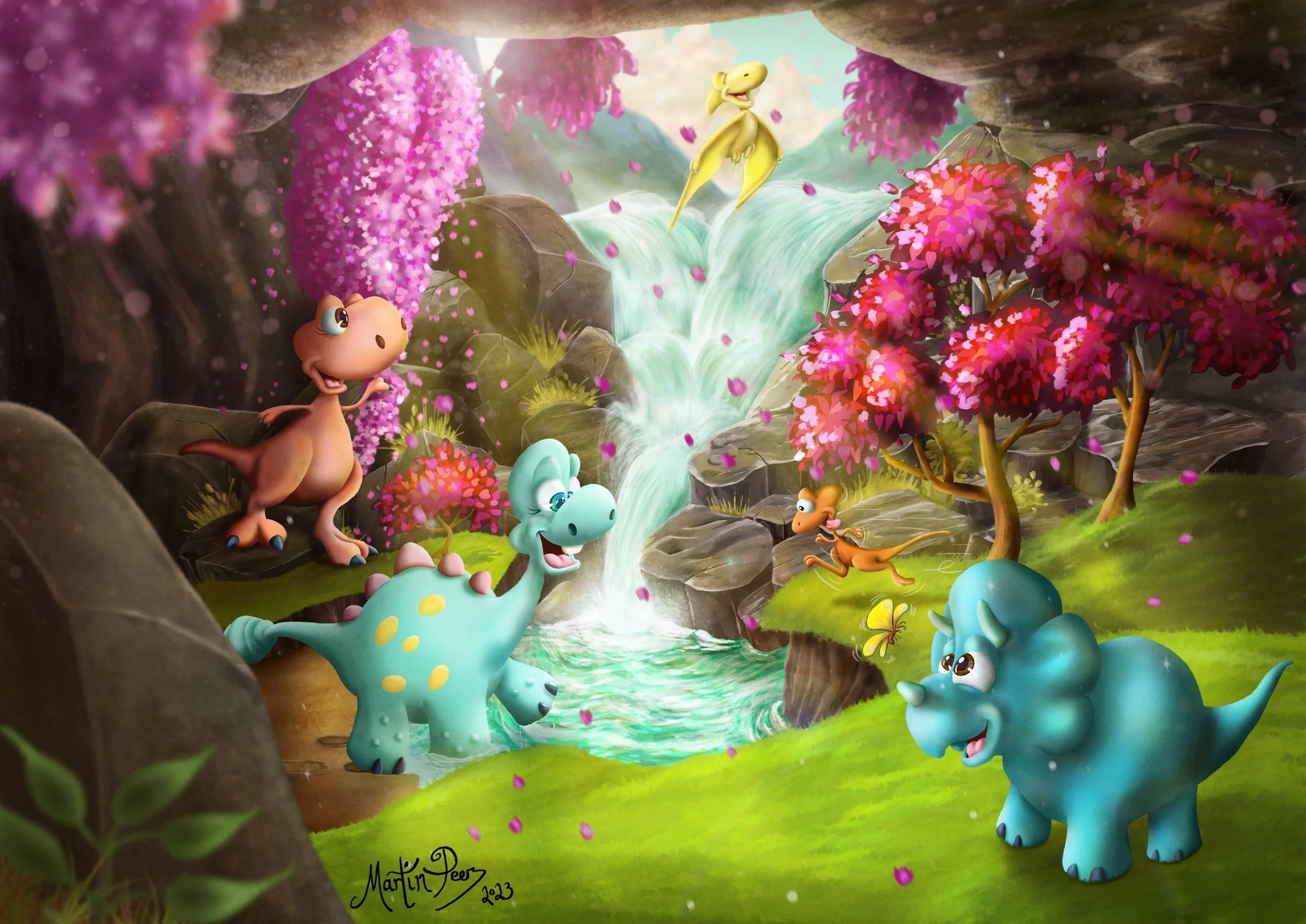 A Special Place...Dawn the Dinosaur™ and her friends discover a secret cave! (Digital)