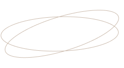 Diagramm mit drei ellipsenförmigen Linien, die sich überschneiden, auf schwarzem Hintergrund