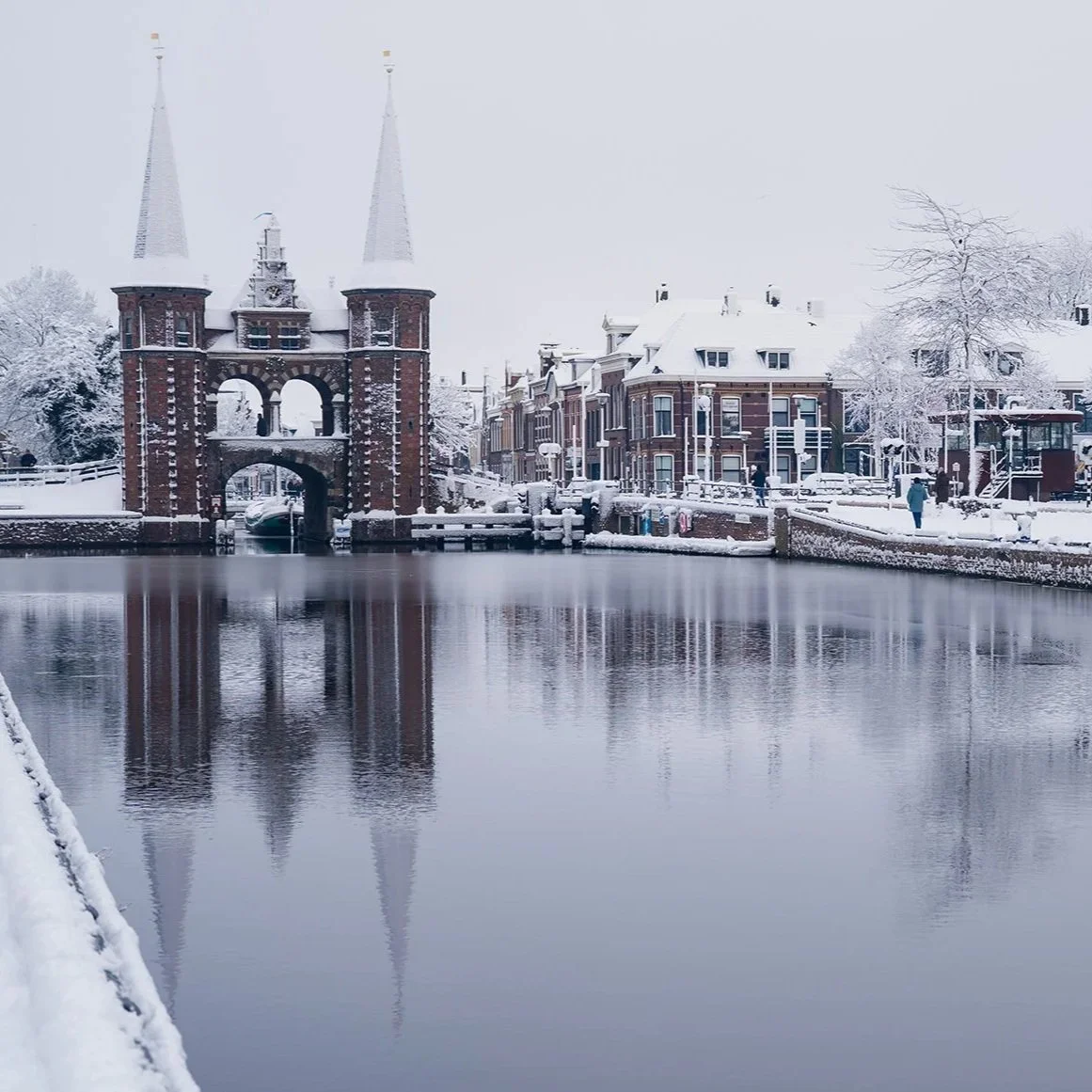 05-01 Sneeuw in Sneek