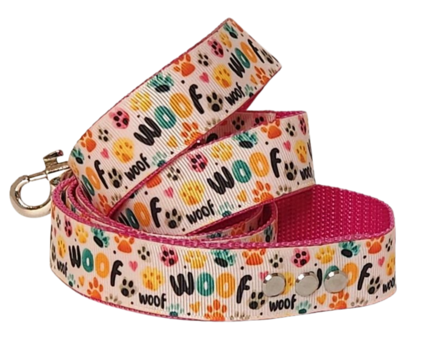 Woof-tastic Grosgrain Ribbon Lead