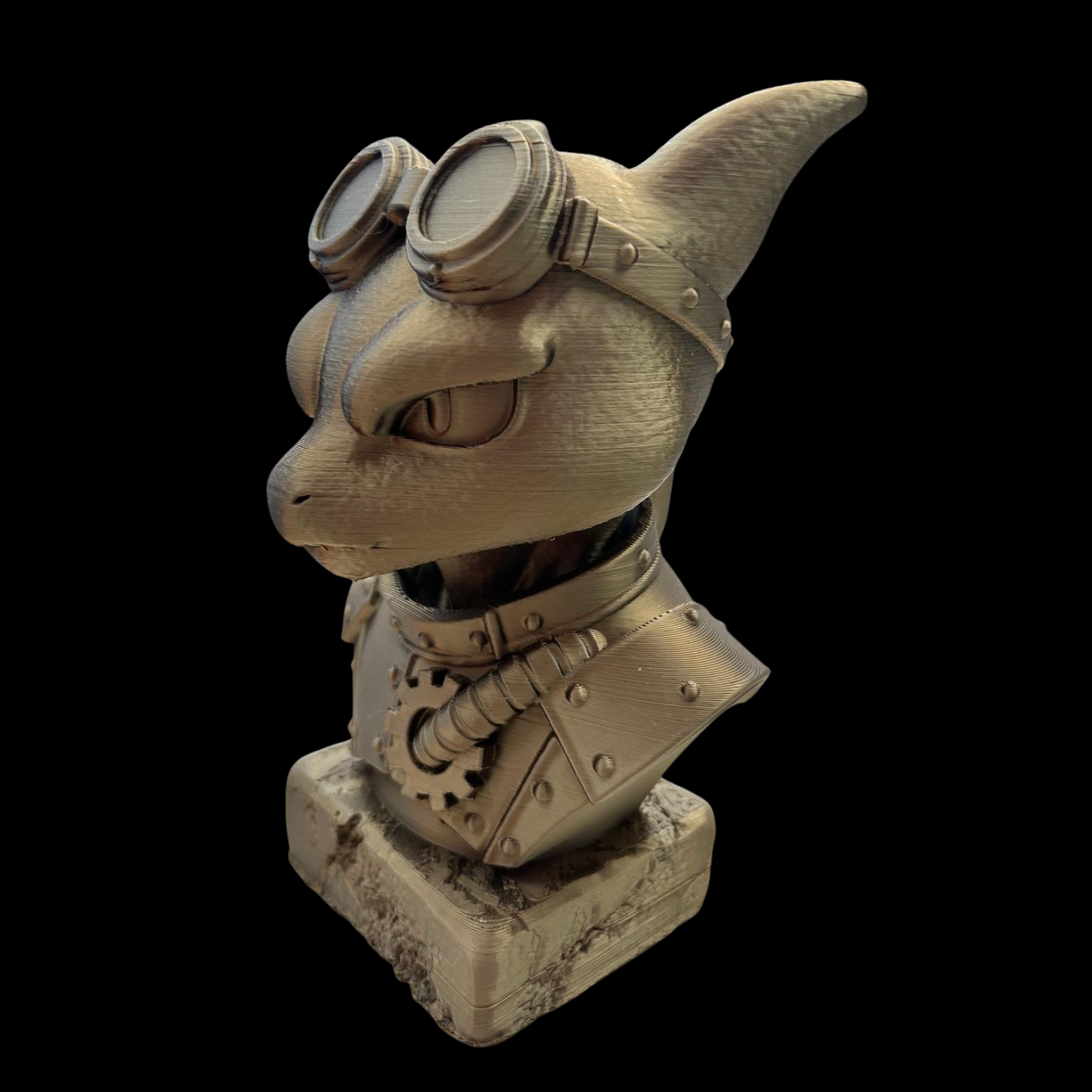 Steampunk Anubis Bust