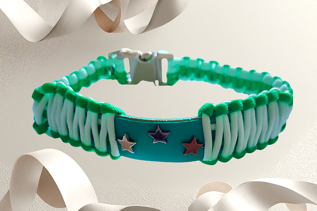 Luxe Paw Leather & Paracord Collar