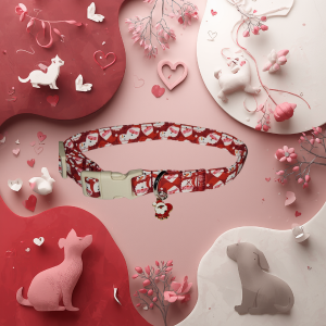 Jolly Santa Dog Collar