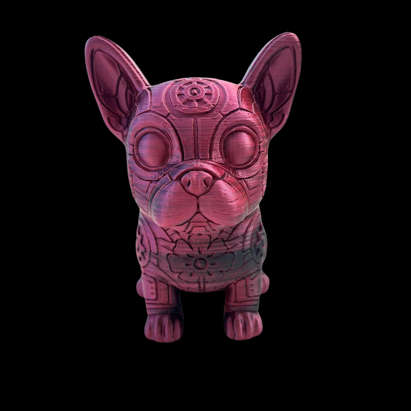 Steampunk French Bulldog Figurine