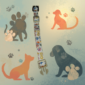 Pawfect Pals Adjustable Bone Collar