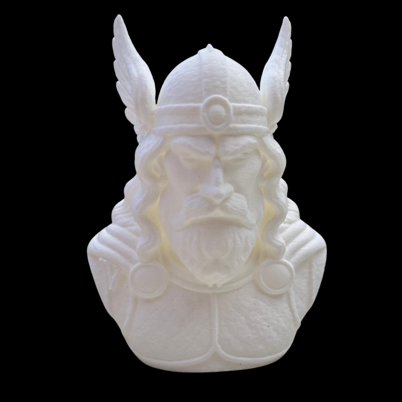 Viking Warrior Bust - 3D Sculpture