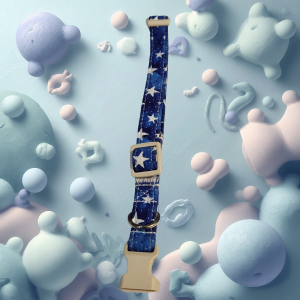 Starry Night Adjustable Dog Collar