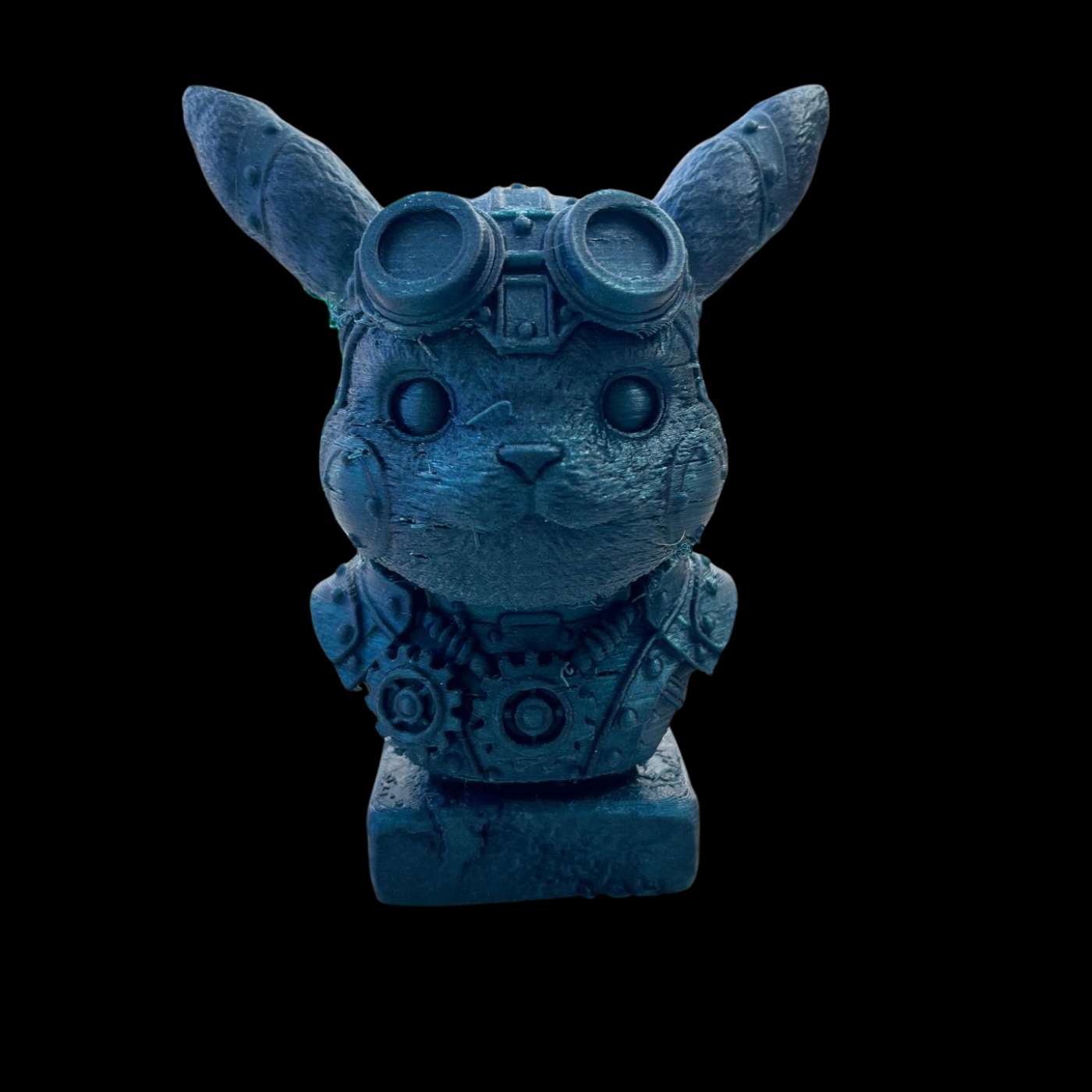 Steampunk Whimsy Bunny Bust