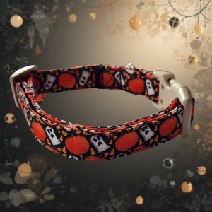 Spook-tacular Halloween Dog Collar