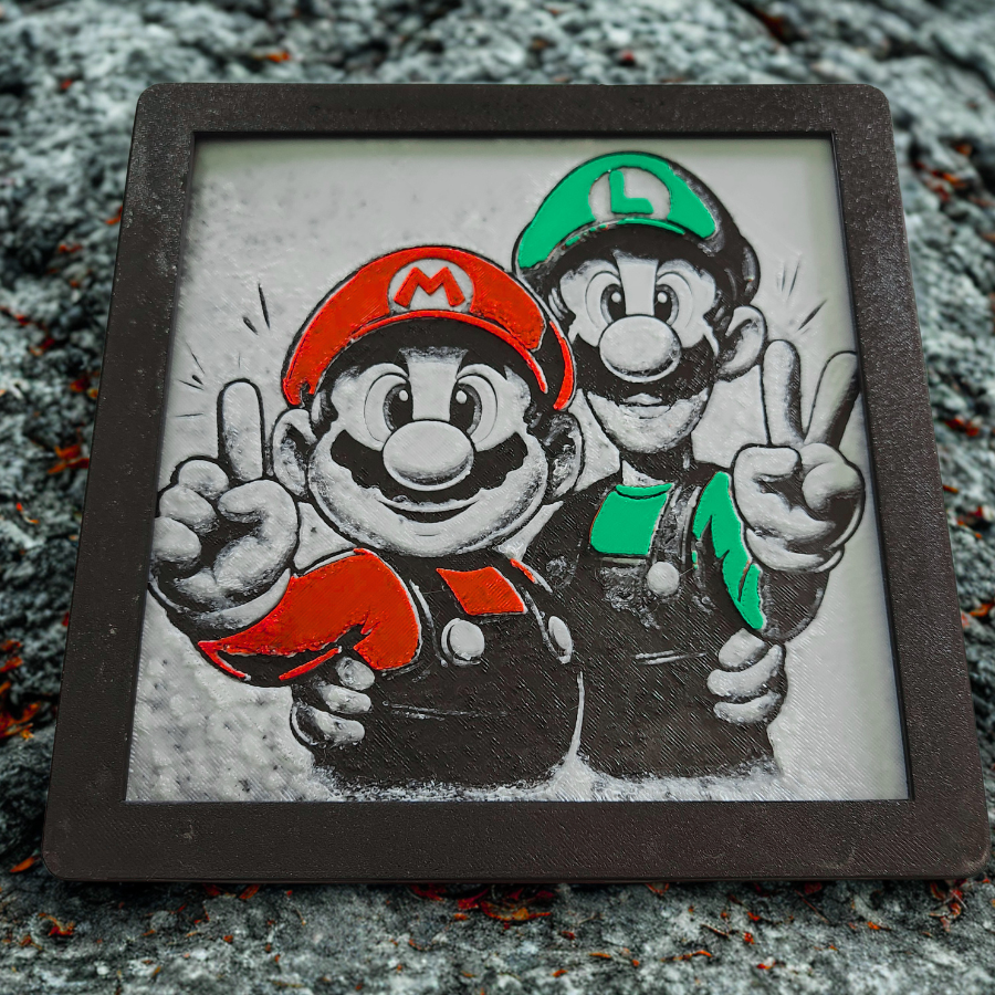 Retro Gamer's Delight: 3D Mario Brothers Fan Art