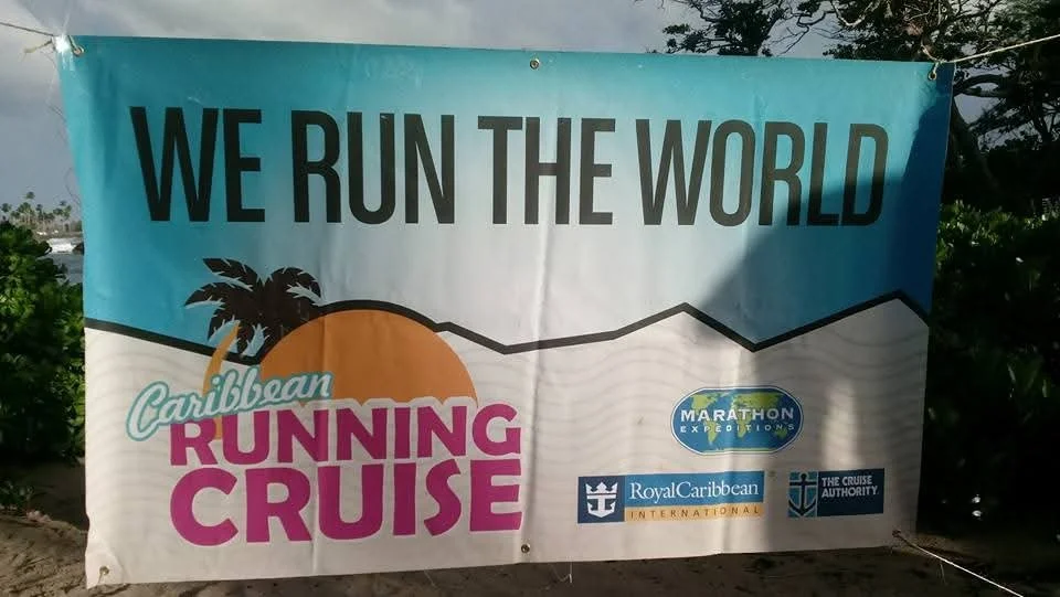 We Run the World Caribbean Running Cruise banner