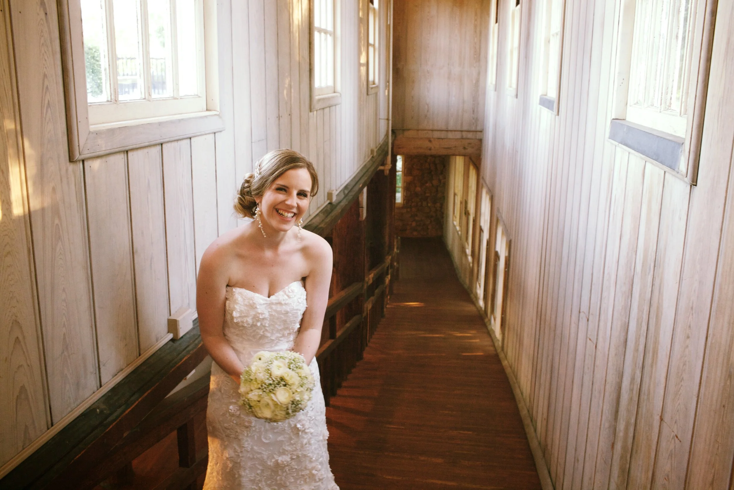 Me, in all of my color-coding bridal glory. Ashley, I will love you forever for being so gracious with me.