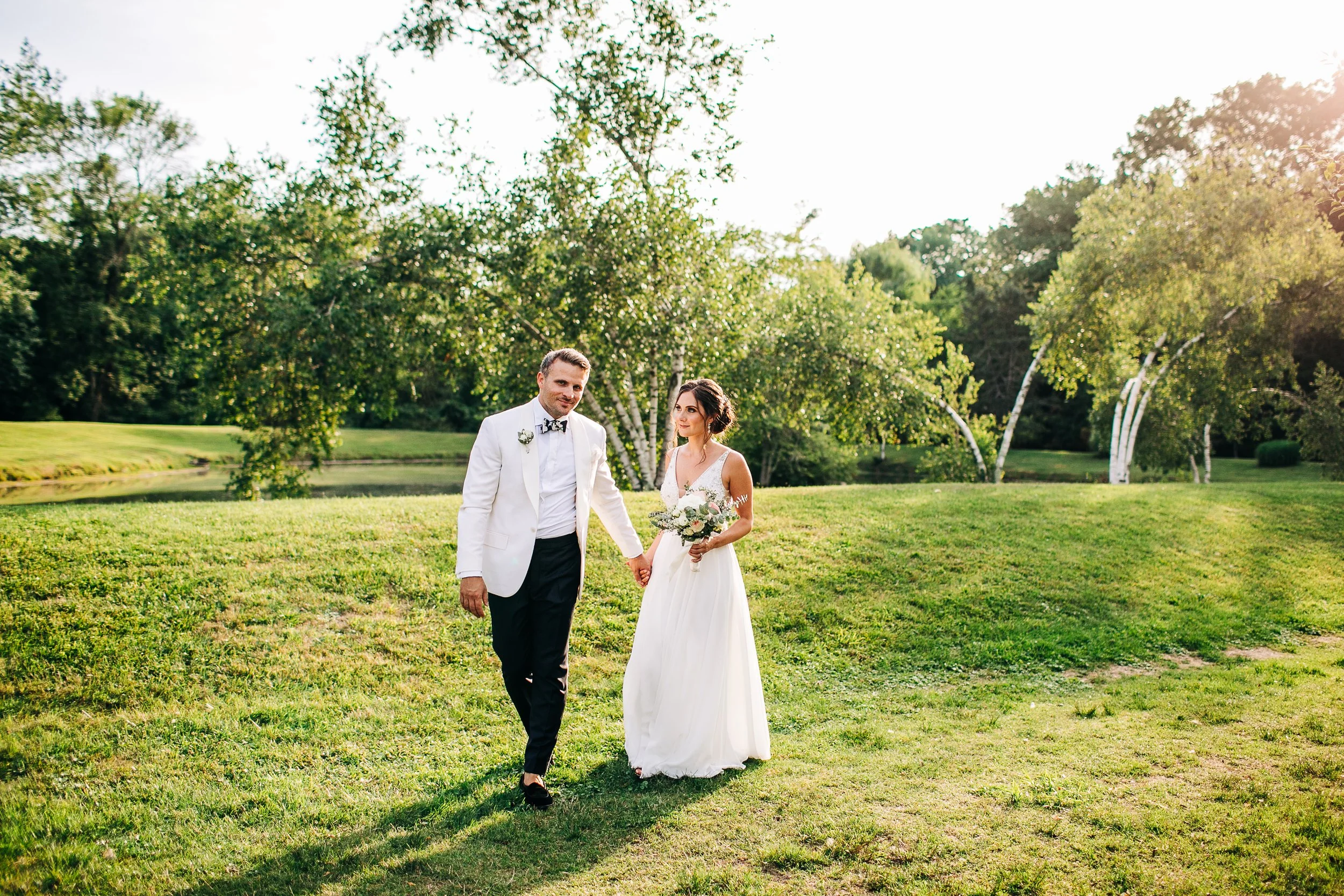 Backyard Wedding in Westchester, NY // Stefania + Daniel