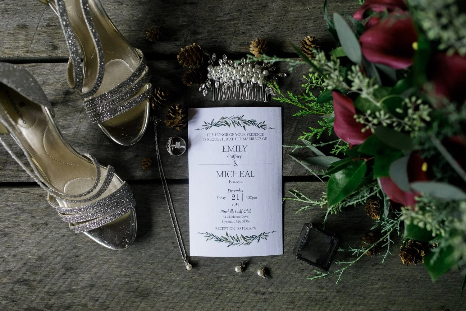 02_Details for Christmas wedding at Pinehills Golf Club in Plymouth, MA.jpg