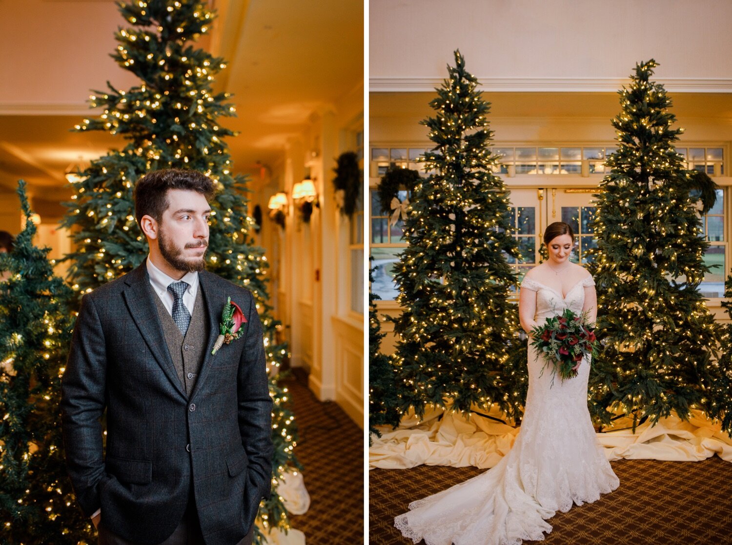 31_Groom for Christmas wedding at Pinehills Golf Club in Plymouth, MA_Bride for Christmas wedding at Pinehills Golf Club in Plymouth, MA.jpg